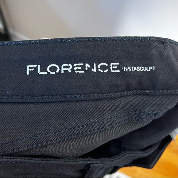 DL1961 Women's Florence Instasculpt Black Mid-Rise Skinny Fit Jeans Size 26 - Picture 7 of 8